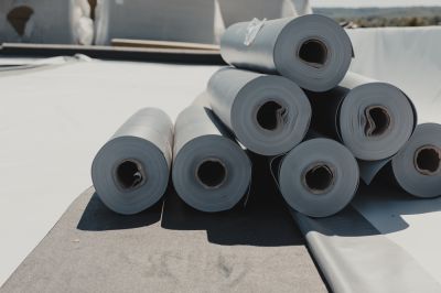 Add Rubber Roofing Material to a Flat Roof